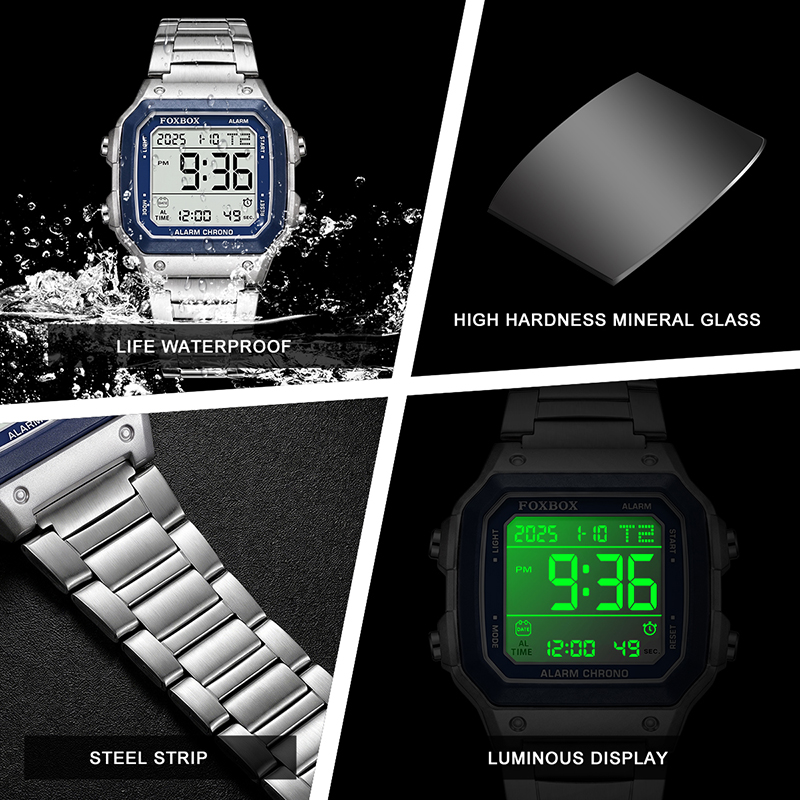 LIGE New Men's Watch FOXBOX To - Luxury Watch Magazine review and price