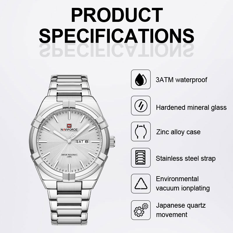 Top Brand NAVIFORCE Men's Watc - Luxury Watch Maker review and price
