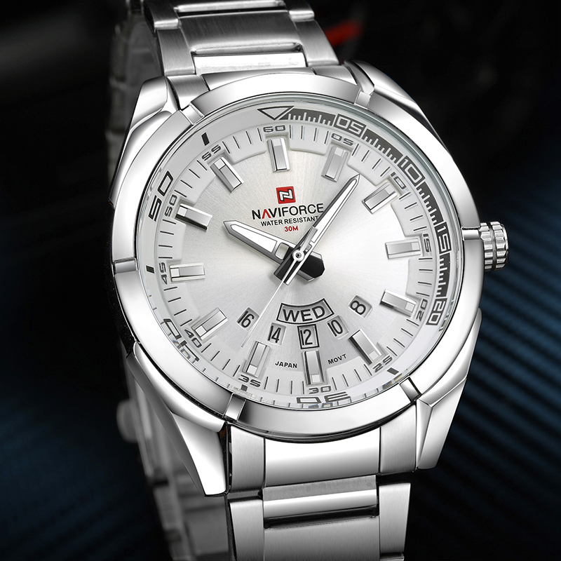 NAVIFORCE Brand Men Watches Fu - Luxury Watch Maker review and price
